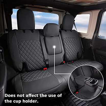 Wrangler JL Seat Covers Custom Fit for Jeep Wrangler