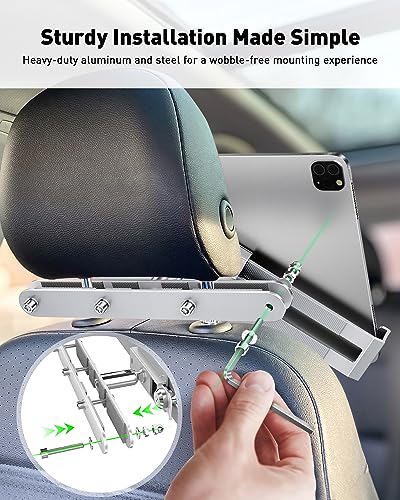 Tablet Holder for Car Headrest