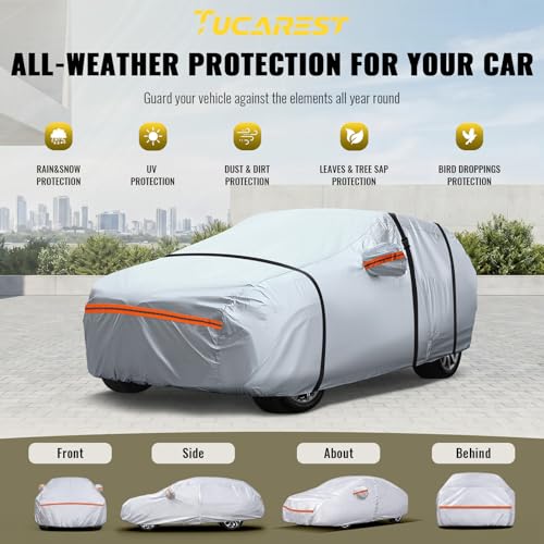 6 Layers Full Car Cover for Sedan