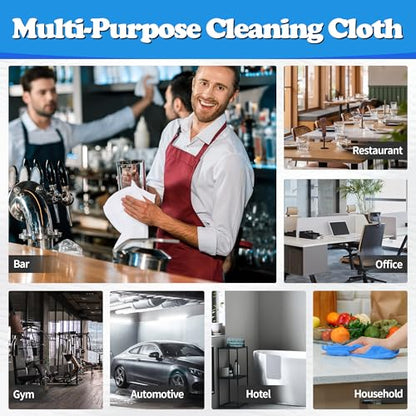 Shop Towels Microfiber Cleaning Cloth Bulk (200 Count)