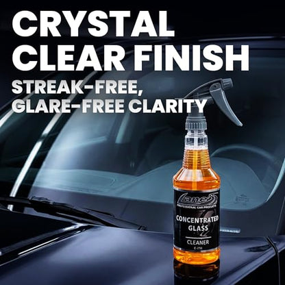 Concentrated Auto Glass Cleaner for Cars (16 Fl Oz)