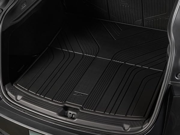 3W 2025 2026 Tesla Model Y Juniper Floor Mats with Cargo Liners, Trunk Mats TPE Anti-Slip All Weather Accessories
