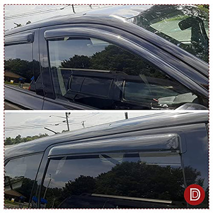 Window Visors Rain Guards for 2011