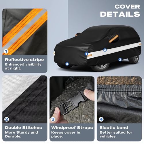 10 Layers SUV Car Cover Custom Fit for Mazda CX