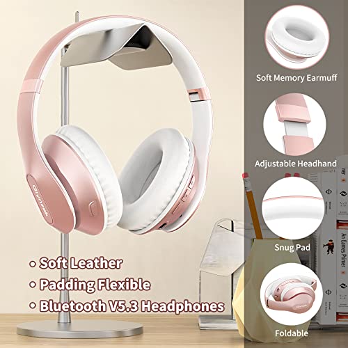 Wireless Bluetooth Headphones Over Ear V6.0 HiFi Stereo with Mic