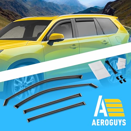 Extra Durable Window Deflectors in (4 Count)