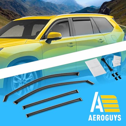 Extra Durable Window Deflectors in (4 Count)