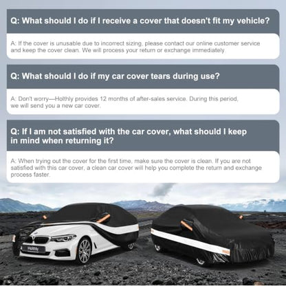 10 Layers Sedan Car Cover Custom Fit BMW 5