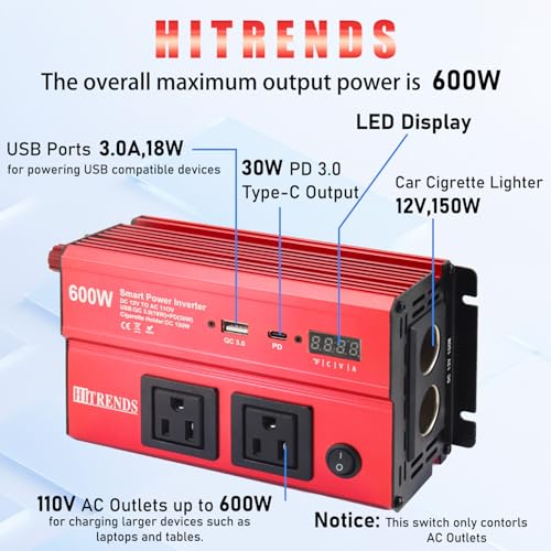 600W Car Inverter