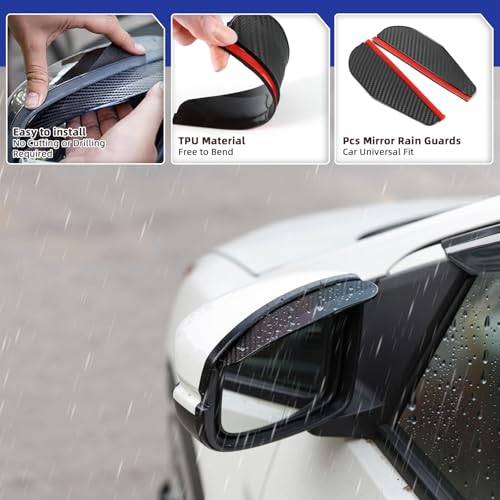 in Channel Window Visors Rain Guards Fit for Nissan Murano 2015 (4 Count)
