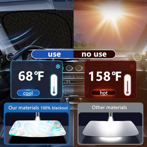 Foldable Windshield Sunshade for 2019