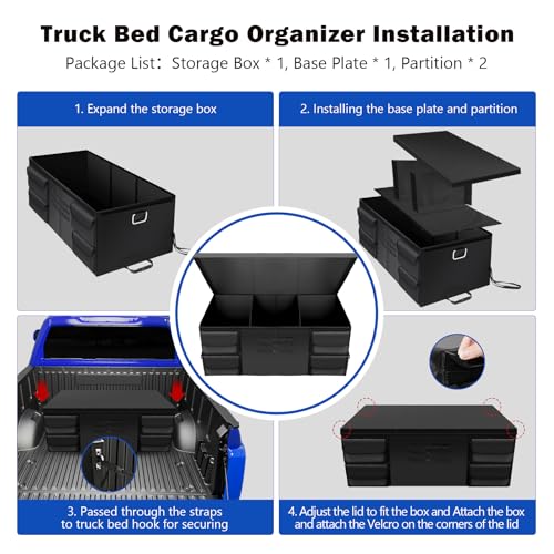 Truck Bed Organizer Fits Any Truck Size