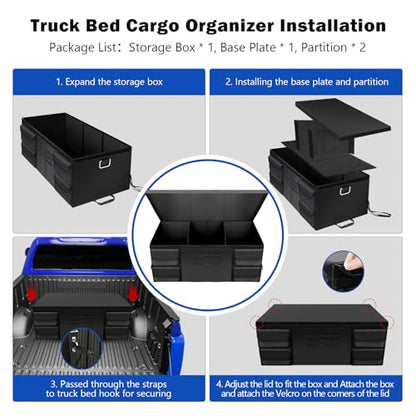 Truck Bed Organizer Fits Any Truck Size