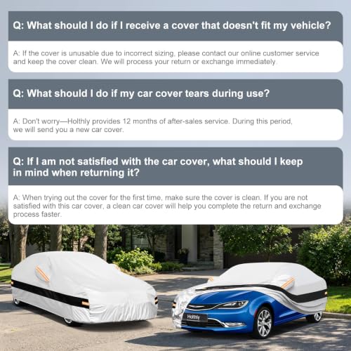 10 Layers Sedan Car Cover Custom Fit for Chrysler 200