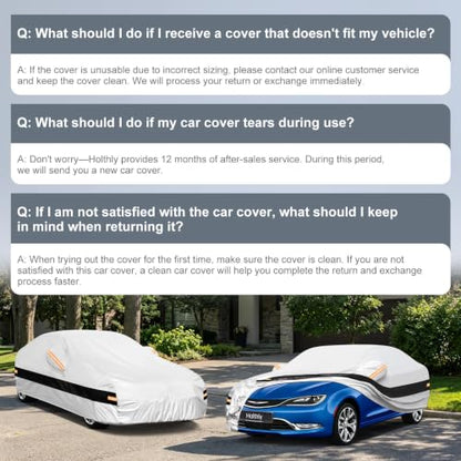 10 Layers Sedan Car Cover Custom Fit for Chrysler 200