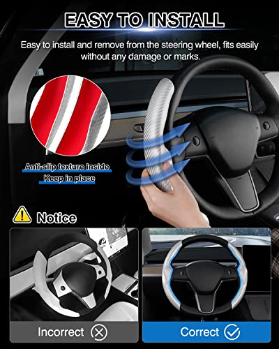 Steering Wheel Cover for Tesla Model 3