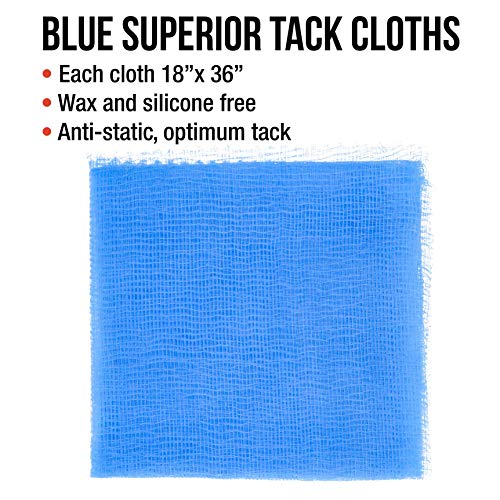 Pure Blue Superior Tack Cloth (12 Count)
