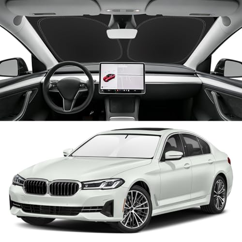 Custom Fit Windshield Sun Shade for BMW 5