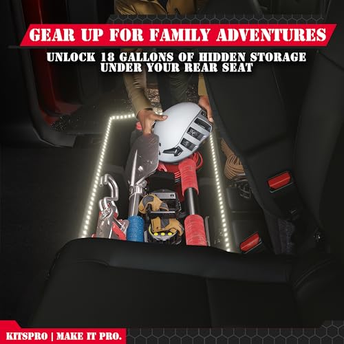 18 Gallon Lighted Underseat Storage for 2015