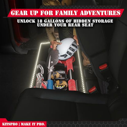 18 Gallon Lighted Underseat Storage for 2015