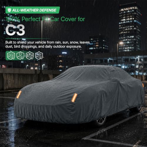Waterproof Heavy Duty Car Cover Custom Fit Chevy Corvette C3