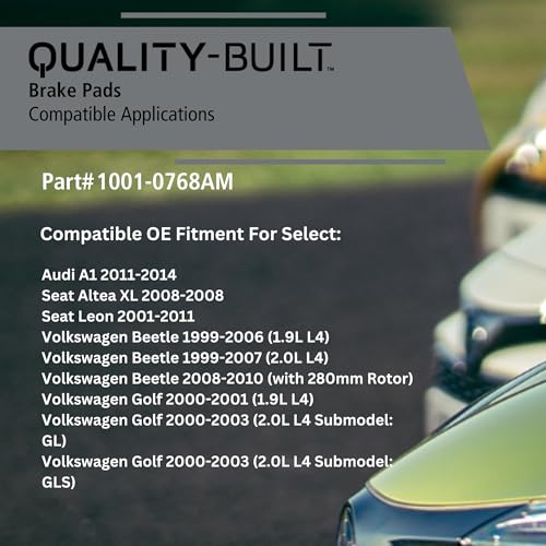 Front Semi Metallic Brake Pads