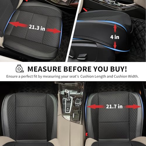 2 Pack Black Ventilated Cooling Mesh Car Seat Covers (2 Count)