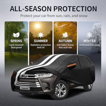 Multi Layer Car Cover Custom Fit for Toyota Highlander