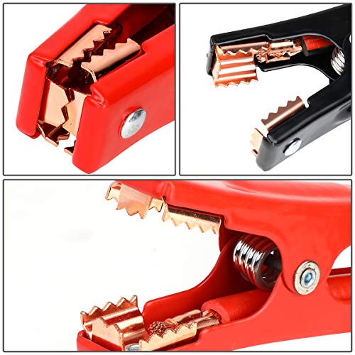 Heavy Duty 20 Feet 4 Gauge Booster Cable Power Jumper 500 AMP Emergency Battery Start Car
