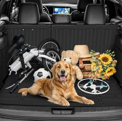 Trunk Mat & Backrest Mat Compatible with 2025 2026 Nissan Kicks