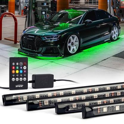 Car Underglow Neon Accent Strip Lights (4 Count)