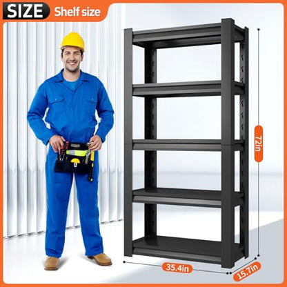 72" H Garage Shelving Unit