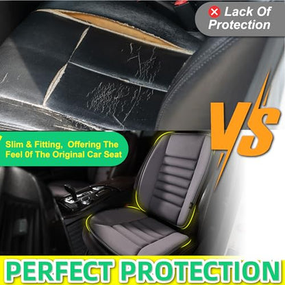 Car Seat Cushion with Back Support Pillow (2 Count)