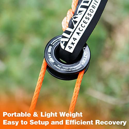 Recovery Ring 66000 LBS Winch Snatch Towing Ring