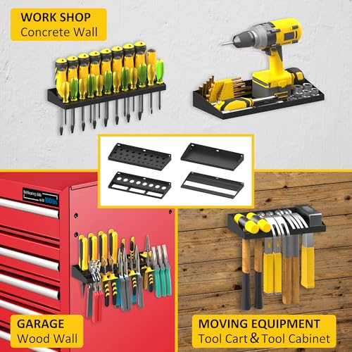 Wall Mount Hand Tool Storage Set