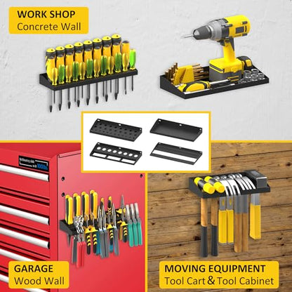 Wall Mount Hand Tool Storage Set