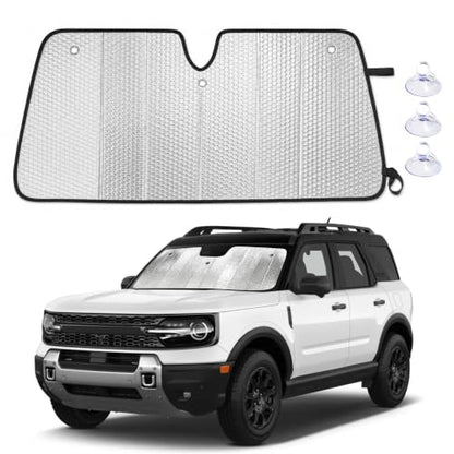 Foldable Sun Shade Fit for Ford Bronco Sport 2021