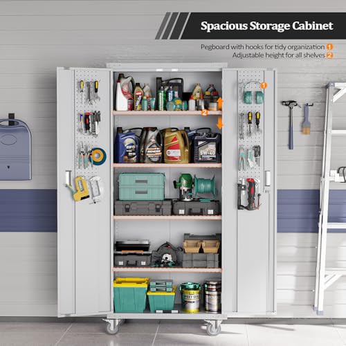 72'' Tall Garage Storage Cabinet