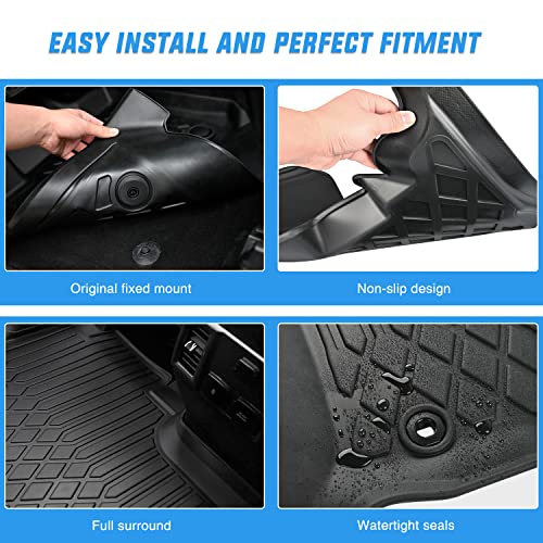 TPE Floor Mats for Hyundai Santa Fe 5 Seat