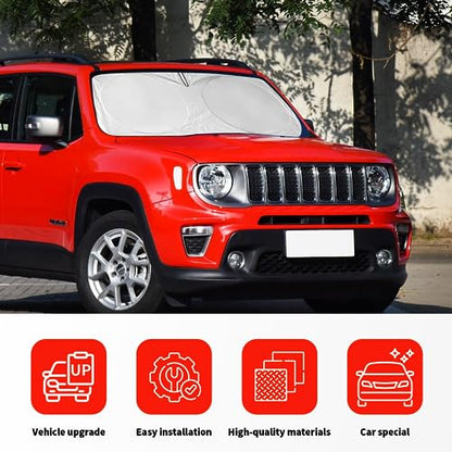 Windshield Sun Shade for Jeep Patriot Renegade 2015