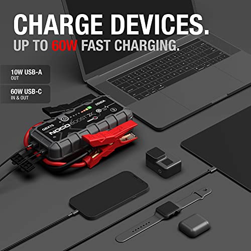 Boost GBX75 2500A UltraSafe Jump Starter