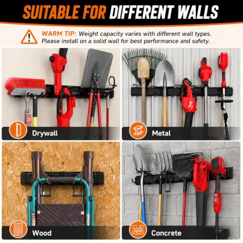 Garage Tool Organizer Wall Mount