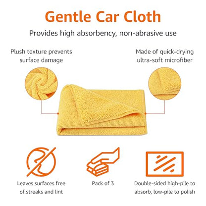 Microfiber Car Drying Towels (3 Count)