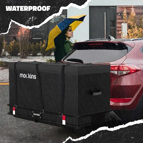 25 Cu Ft XL Heavy Duty Trailer Hitch Cargo Carrier Bag All (9.7101 Sq Ft)