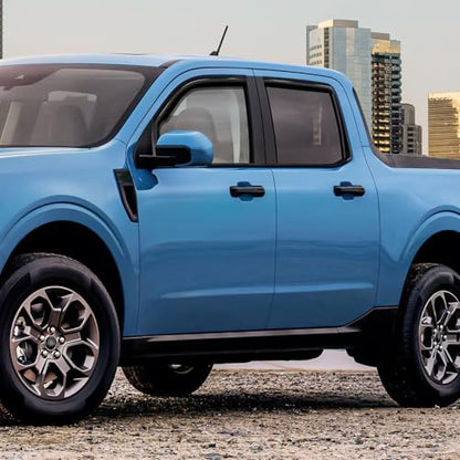in Channel Window Rain Guards for Ford Maverick 2022