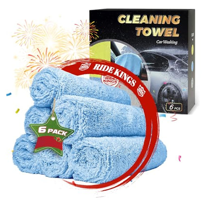 Car Wash Towels 16x16 (6 Count)