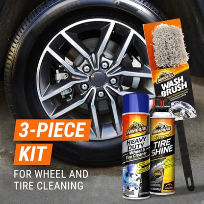 Wheel and Tire Cleaner and Tire Shine Kit (3 Count)
