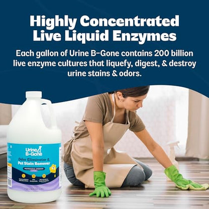 Urine B Gone Enzyme Cleaner for Human (128 Fl Oz)