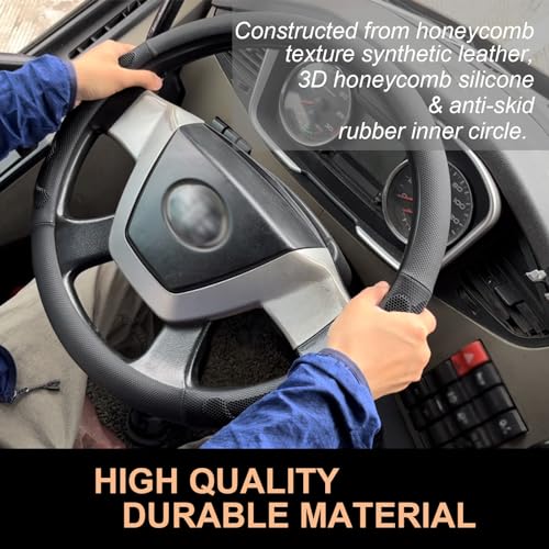 XL Comfy Grip Steering Wheel Cover for Semi Truck 18 Inch