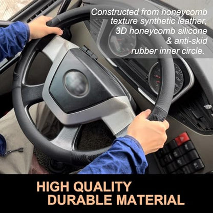 XL Comfy Grip Steering Wheel Cover for Semi Truck 18 Inch